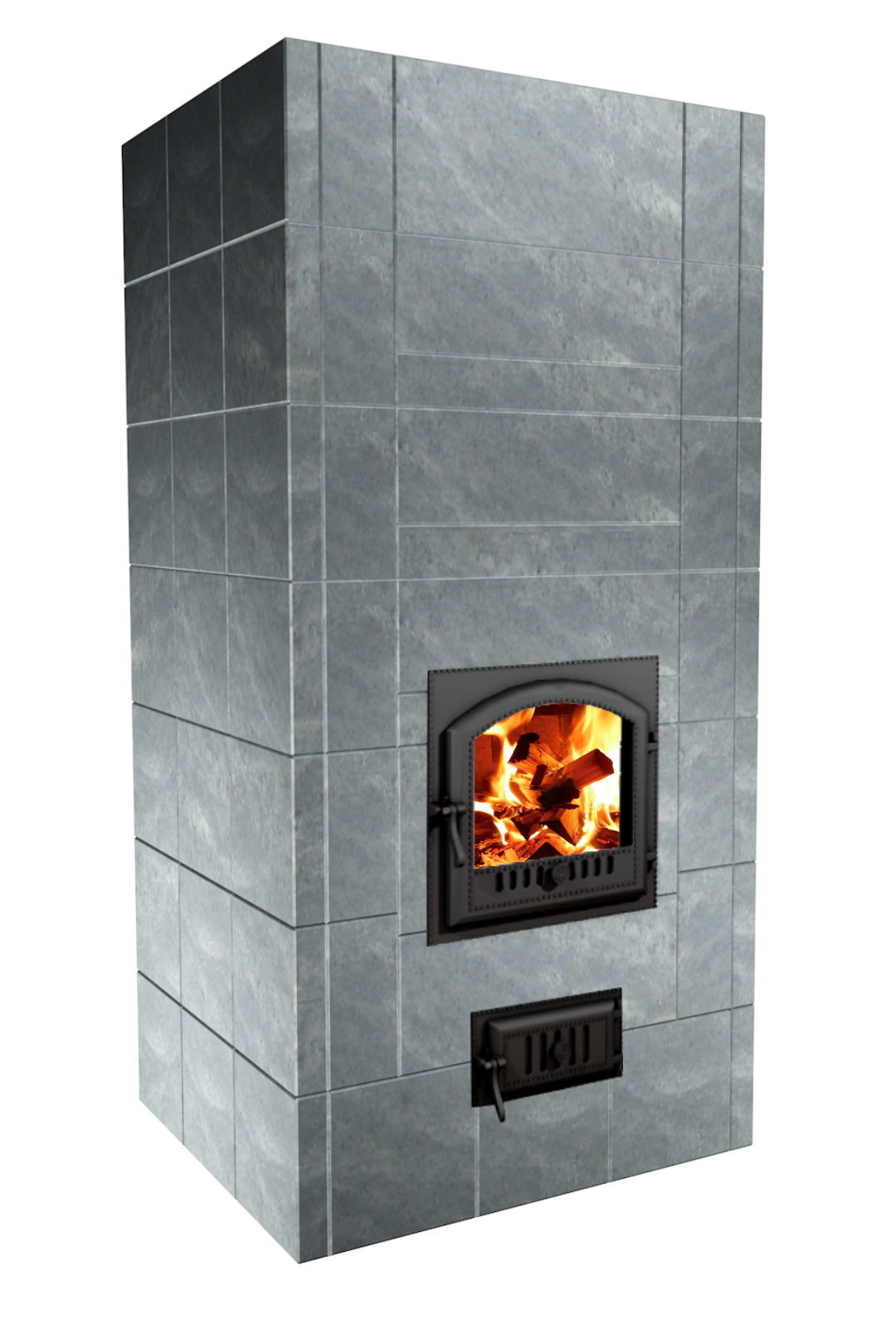 Хийси (теплоёмкая печь-камин без хлебопечи)