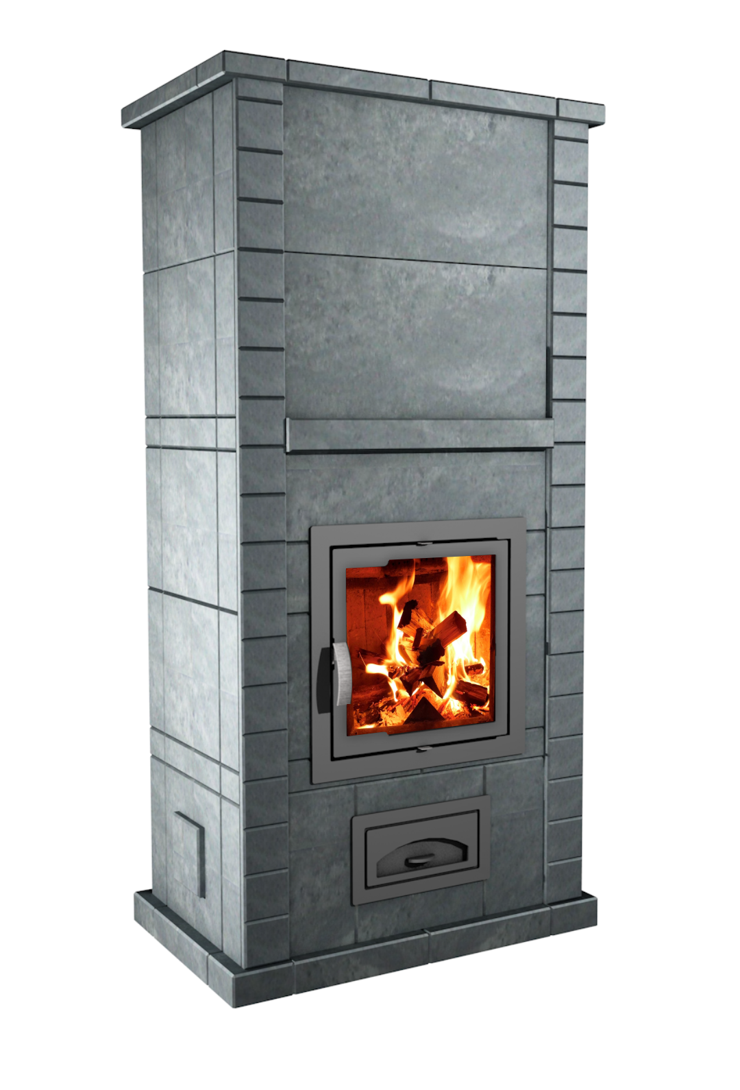 Важенка (теплоёмкая печь-камин с  доп. яр.)