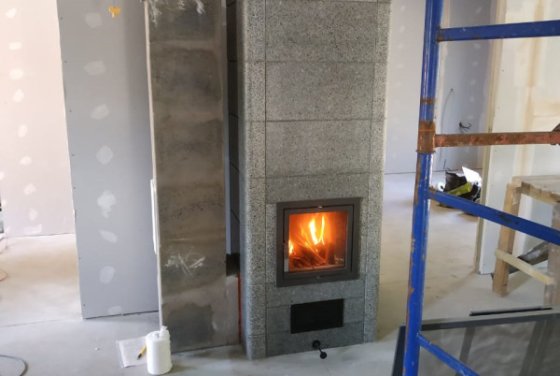 Лахта с дополнительным ярусом в облицовке экотальк