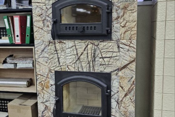 Нойда с хлебопечкой облицовка комбинированная мрамор 